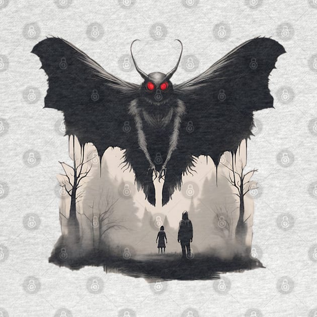 Mothman is Watching by JonHale